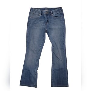 ANA women's bootcut jeans size 28/6 light wash